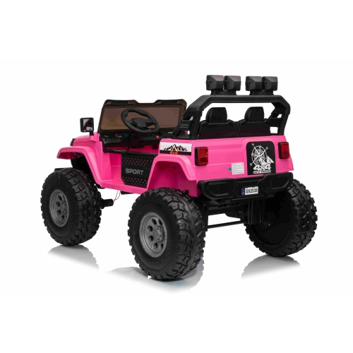 Auto na akumulator Extreme Sport 4x4 Zmienna Wielkość Różowy SX2539.ROZ